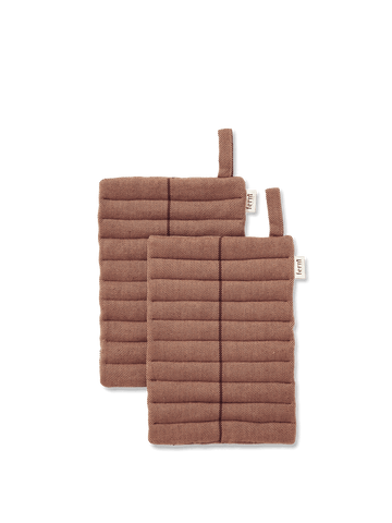 TOPFLAPPEN - Ito Pot Holder - Set of 2 von Ferm Living