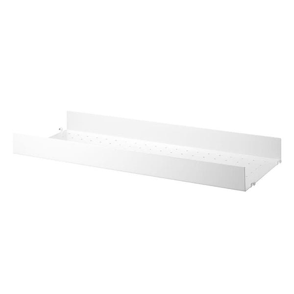 REGALBODEN METALL hoch, 78x30 - weiß