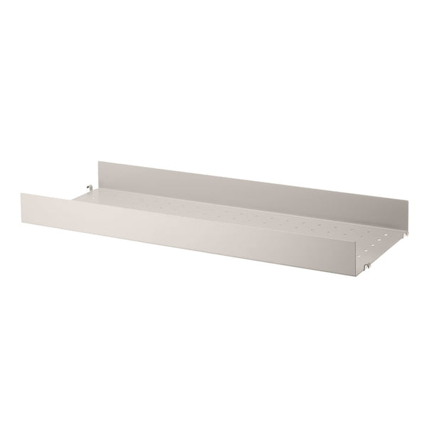 REGALBODEN METALL hoch, 78x30 - beige