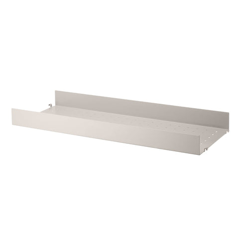 REGALBODEN METALL hoch, 78x30 - beige